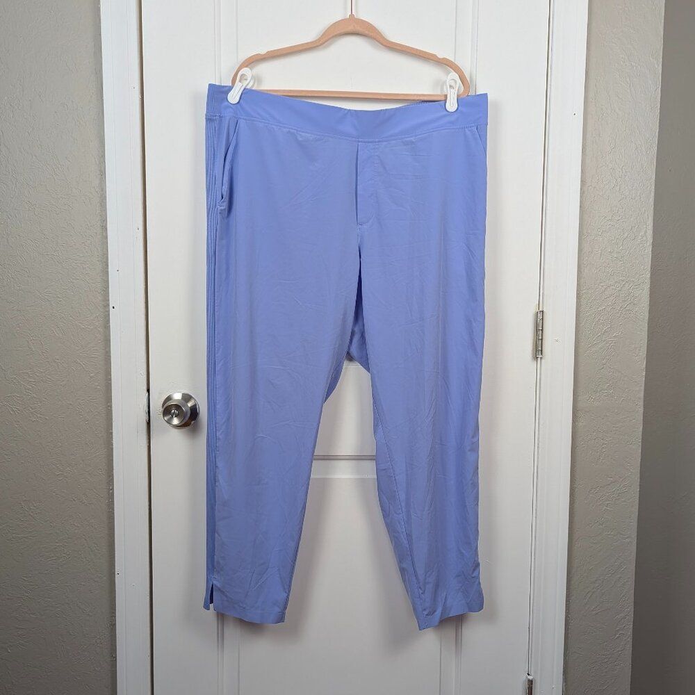 ATHLETA | Periwinkle Brooklyn Ankle Pant Size 20